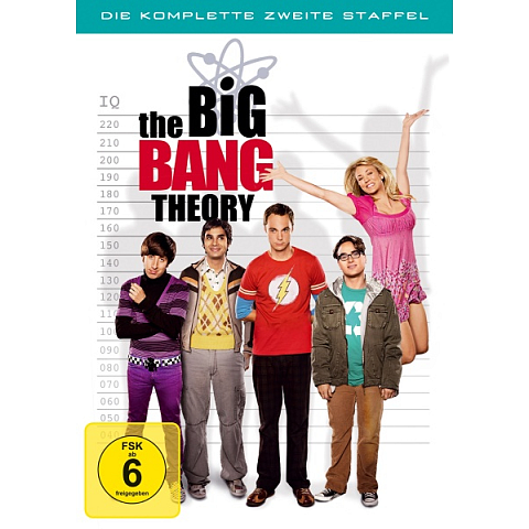 PLAION The Big Bang Theory: Die komplette 2. Staffel