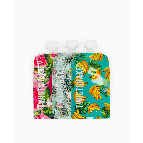 Twistshake Squeeze Bags Spritzflasche 220 ml Polyethylen, Polyethylenterephthalat