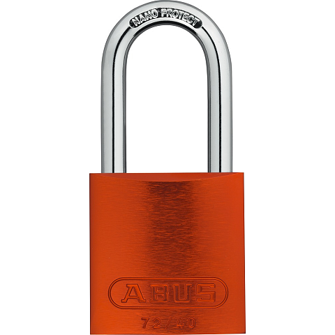 ABUS 72/40HB40 orange vs. Herkömmliches Vorhängeschloss