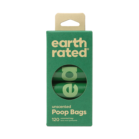 Earth Rated 870856000185 Hunde-/Katzenkotbeutel 120 Stück(e) Kunststoff Einwegartikel