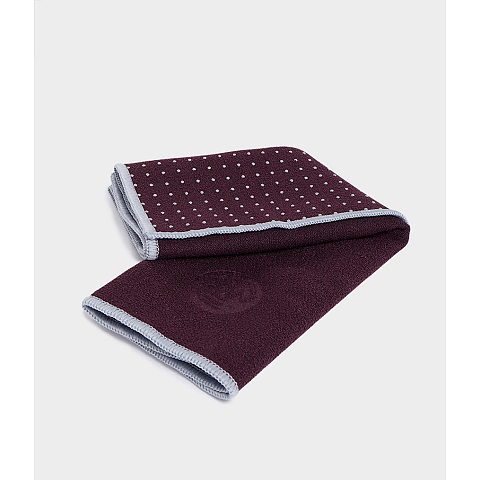 Manduka Yogitoes Abtrockentuch für die Hände Violett 41 x 61 cm