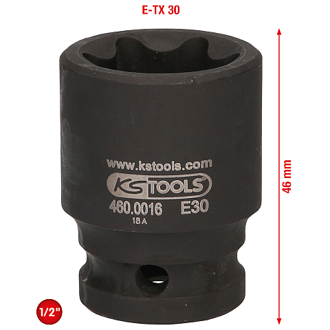 KS Tools 460.0016 Steckdosen/Steckdosen-Set Buchse