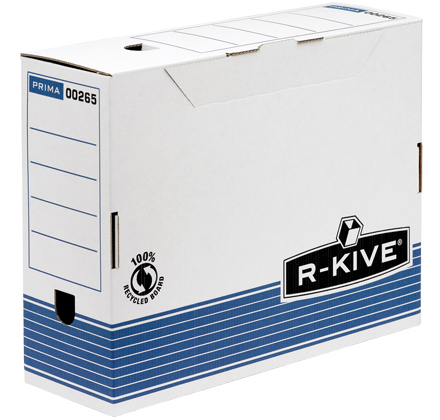 Fellowes 0026501 Dateiablagebox Blau, Weiß