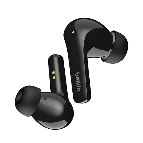 Belkin SOUNDFORM Flow Kopfhörer Kabellos im Ohr Anrufe/Musik USB Typ-C Bluetooth Schwarz
