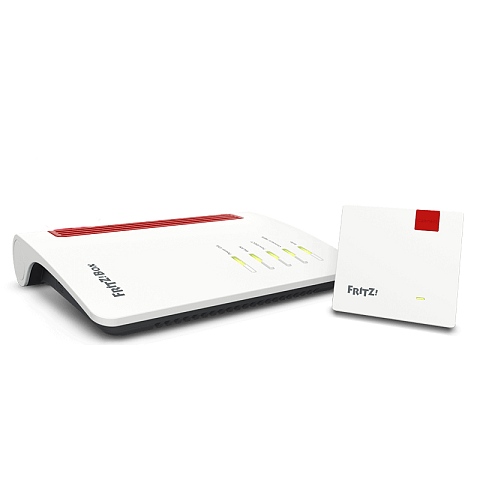 Mesh Set 7530 AX + 1200 AX Dual-Band (2,4 GHz/5 GHz) Wi-Fi 6 (802.11ax) Rot, Weiß 4 3G Intern