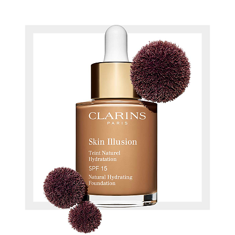 Clarins Skin Illusion 30 ml Tropfflasche Flüssigkeit 114 Cappuccino