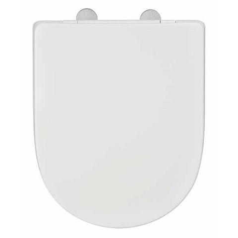 WENKO 24988100 Toilettensitz Harter Toilettensitz Duroplast Weiß