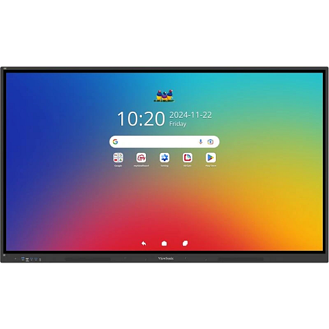 Viewsonic IFP6534 Display Interaktives Whiteboard 165,1 cm (65") 3840 x 2160 Pixel Touchscreen Schwarz