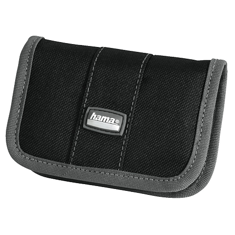 Hama Multi Card Case Mini Speicherkarte-Gehäuse Nylon Schwarz