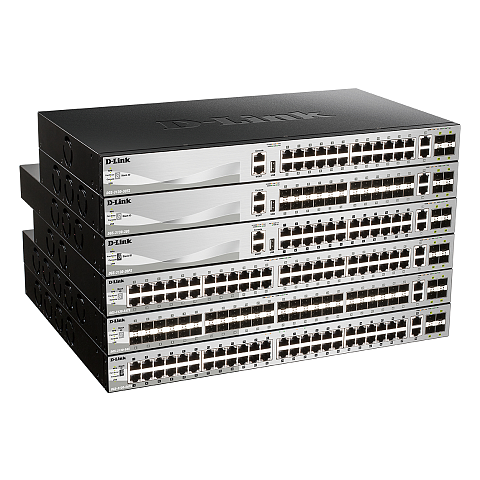 D-Link DGS-3130-30PS/E Netzwerk-Switch Managed L3 Gigabit Ethernet (10/100/1000) Power over Ethernet (PoE) Grau