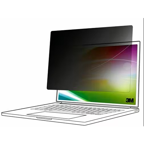 3M BPNAP007 Blickschutzfilter 38,9 cm (15.3") Laptop Rahmenloser Blickschutzfilter