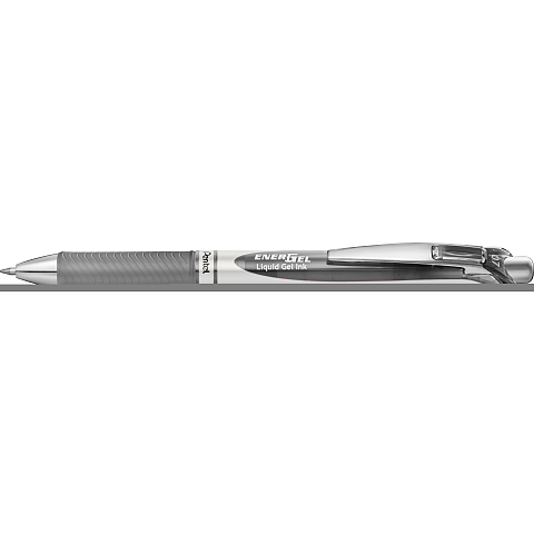 Pentel Energel BL77 Grau Clip-on-Einziehkugelschreiber 1 Stück(e)