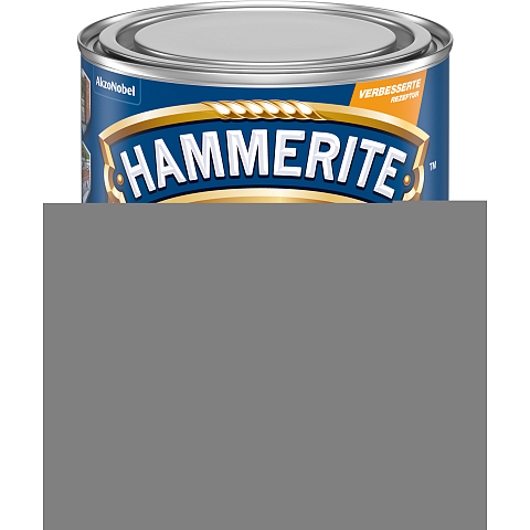 Hammerite Metall-Schutzlack Glänzend Hellgrau 0,75 l