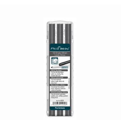 Pica-Marker 6030 Bleimine 2B Schwarz