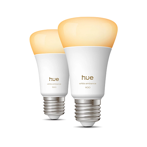Philips Hue White ambience A60 – Smarte Lampe E27 – 1100 lm