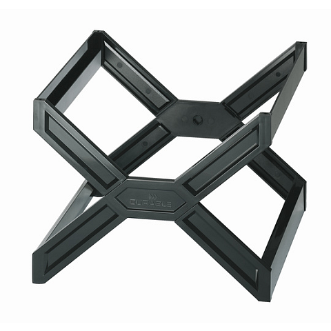 Durable 2611 Prospektständer 1 Regale Schwarz