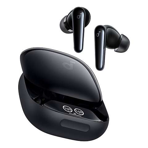 Soundcore Liberty 4 Pro Kopfhörer True Wireless Stereo (TWS) im Ohr Anrufe/Musik/Sport/Alltag USB Typ-C Bluetooth Schwarz