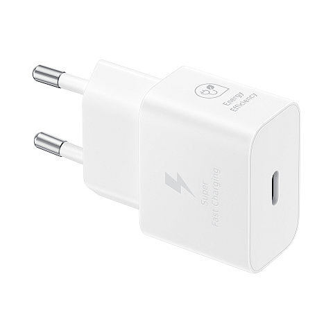 Samsung EP-T2510NWEGWW Ladegerät für Mobilgeräte Universal Weiß USB Schnellladung Drinnen