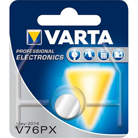 Varta 1x 1.55V V 76 PX Einwegbatterie SR44 Siler-Oxid (S)