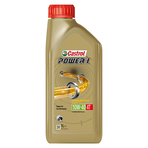 Castrol Power1 4T 10W-40 Motoröl 1 l Motorrad