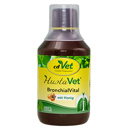 cdVet HustaVet BronchialVital 250 ml Katze / Hund Flüssigkeit