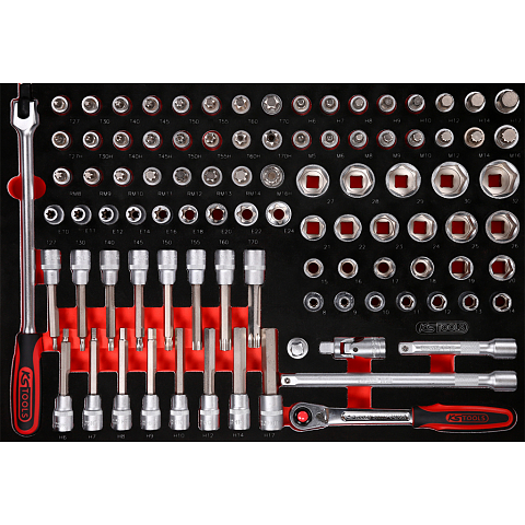 KS Tools 811.0095 Steckdosen/Steckdosen-Set Steckschlüssel-Satz