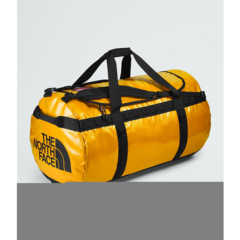 The North Face NF0A52SC Seesack 132 l Nylon, Polyester Schwarz, Gelb