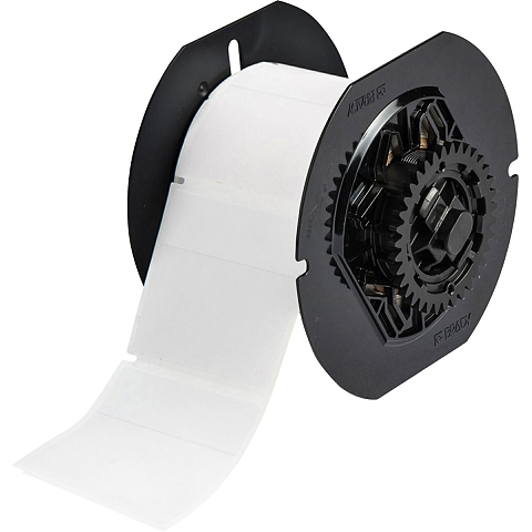 Brady B33-26-427 Druckeretikett Transparent, Weiß Selbstklebendes Druckeretikett