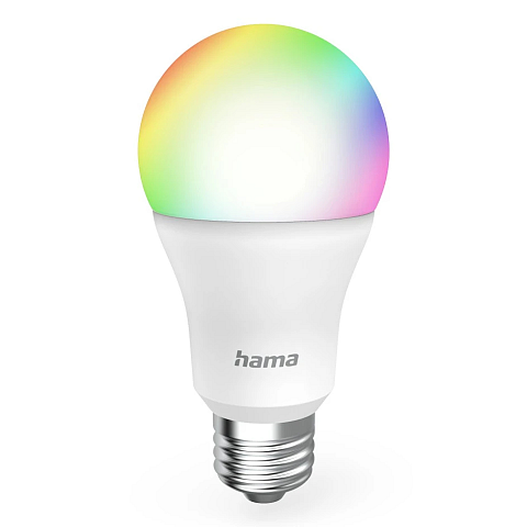 Hama 00176640 Smart Lighting Intelligentes Leuchtmittel WLAN 9 W