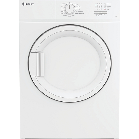 Indesit C YD A81 WWGL UK Wäschetrockner Freistehend Frontlader 8 kg Weiß