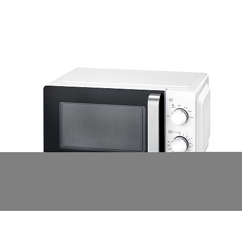 Severin MW 7885 Mikrowelle Schwarz, Weiß Solo-Mikrowelle Arbeitsplatte 17 l 700 W
