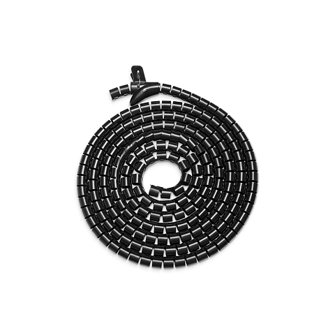 Digitus Flexibler Kabelspiralschlauch mit Einzugshilfe, 5 m