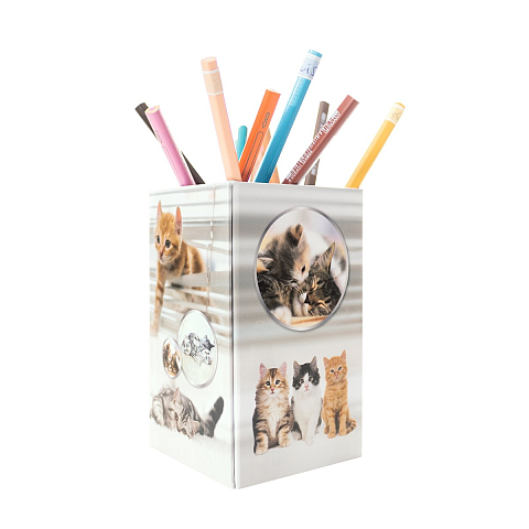 HERMA Stifteköcher Katzen Stiftehalter