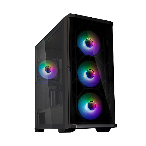 Zalman Z10 DUO Computer-Gehäuse Midi Tower Schwarz