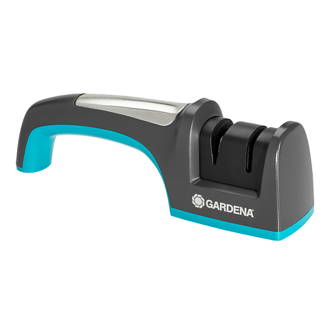 Gardena 8712-20 Messerschärfer Durchzieh-Messerschärfer Schwarz, Türkis