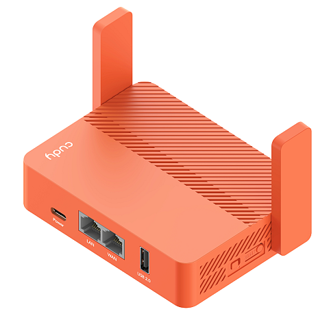 Cudy AC1200 WLAN-Router Schnelles Ethernet Orange