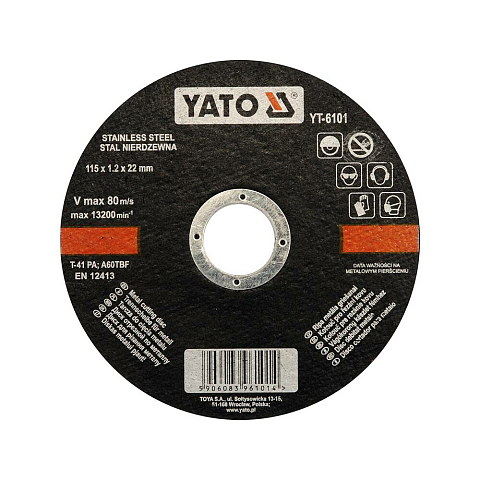 Yato YT-6101 Winkelschleifer-Zubehör