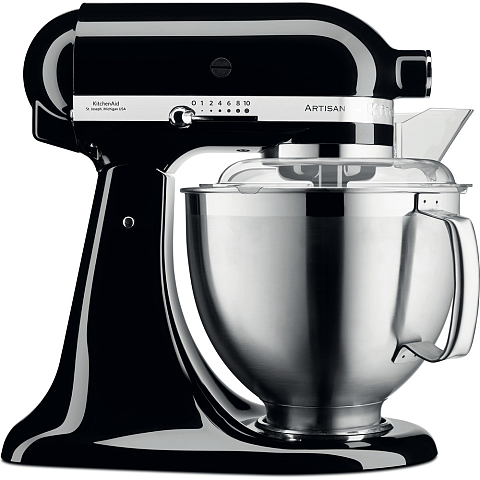 KitchenAid Artisan 5KSM185PS Küchenmaschine 300 W 4,8 l Schwarz