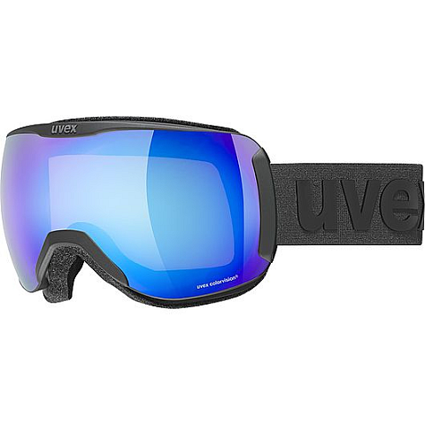Uvex downhill 2100 CV Wintersportbrille Schwarz Unisex Mehrfarbig Sphärisches Brillenglas
