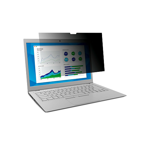 3M PFTMS004 Blickschutzfilter 33 cm (13") Laptop Rahmenloser Blickschutzfilter