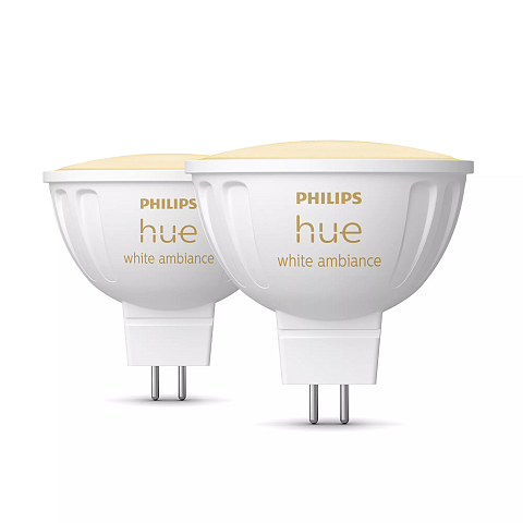 Philips Hue White ambience MR16 - Smarter Spot Doppelpack - 400