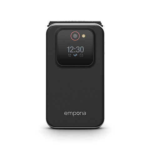 Emporia emporiaJOY-LTE 7,11 cm (2.8") 115 g Schwarz Seniorentelefon