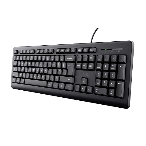 Trust TK-150 Tastatur Universal USB QWERTY Schwarz