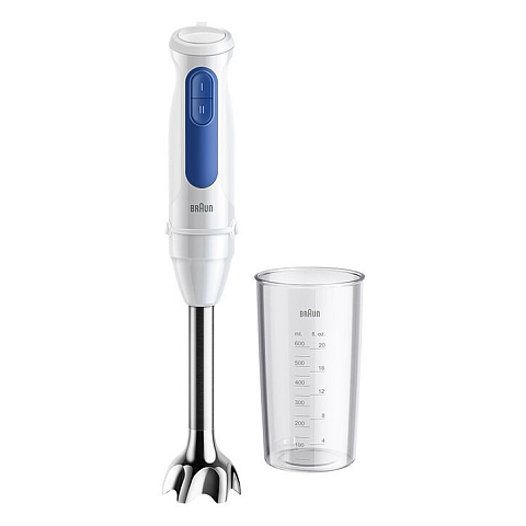 Braun MQ 30001 M Handmixer 900 W Blau, Weiß