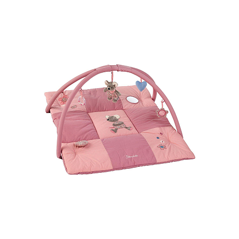 Sterntaler 9122001 Baby Erlebnisdecke & Spielmatte Baumwolle, Polyester Pink, Rose Baby-Turnhalle