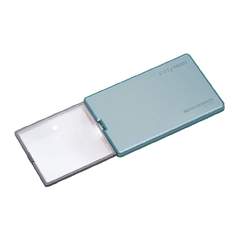 Eschenbach easyPOCKET Vergrößerungsglas 4x Grün, Durchscheinend