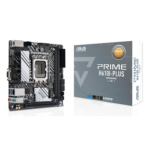 ASUS PRIME H610I-PLUS-CSM Intel H610 LGA 1700 mini ITX