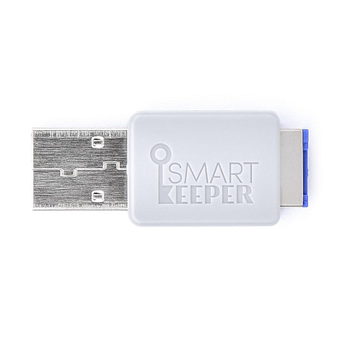 Smartkeeper OM03DB Schnittstellenblockierung MicroSD card, USB Typ-A Blau 1 Stück(e)