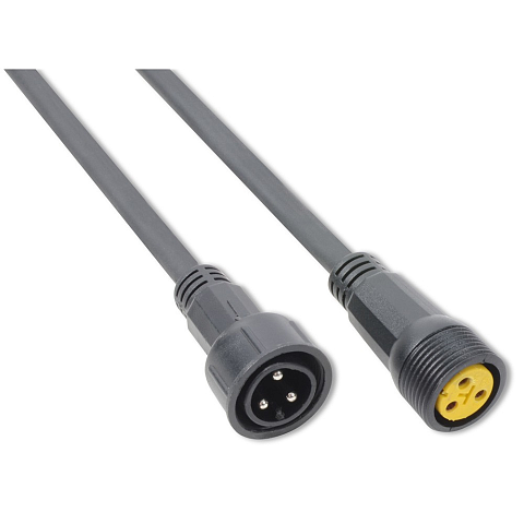 BeamZ WH128/5 Verlängerungskabel 5 m Draußen Schwarz