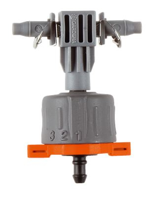 Gardena 8317-29 Wassersprinkler Grau, Orange
